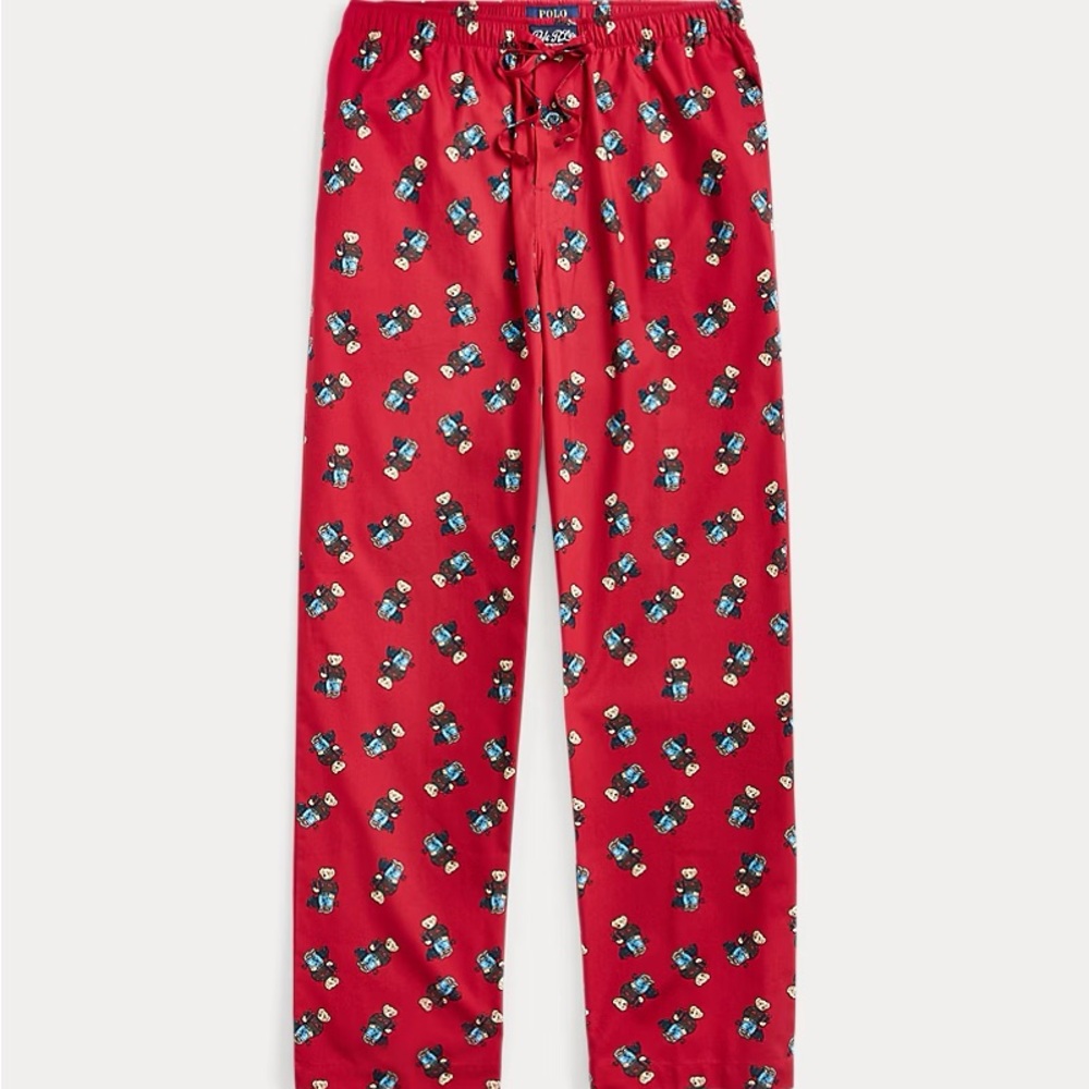 Polo Bear Pajama Pant Size Small